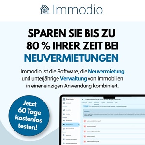 Immodio - Software für Vermietung und Verwaltung